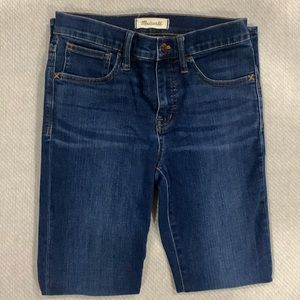 Madewell skinny jeans size 26